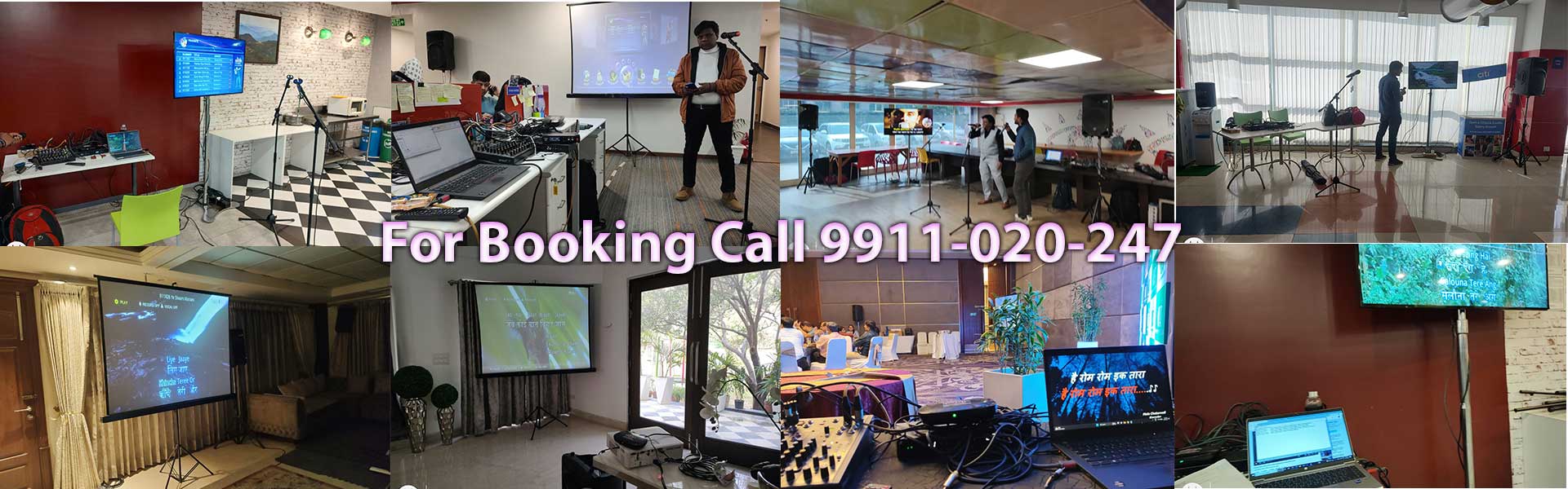 rental conference setup in delhi